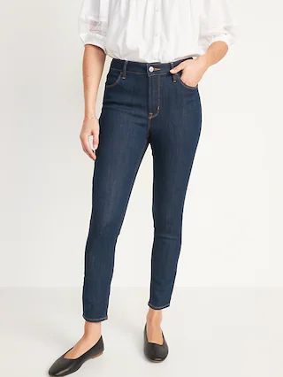 High-Waisted Wow Super-Skinny Ankle Jeans for Women | Old Navy (US)