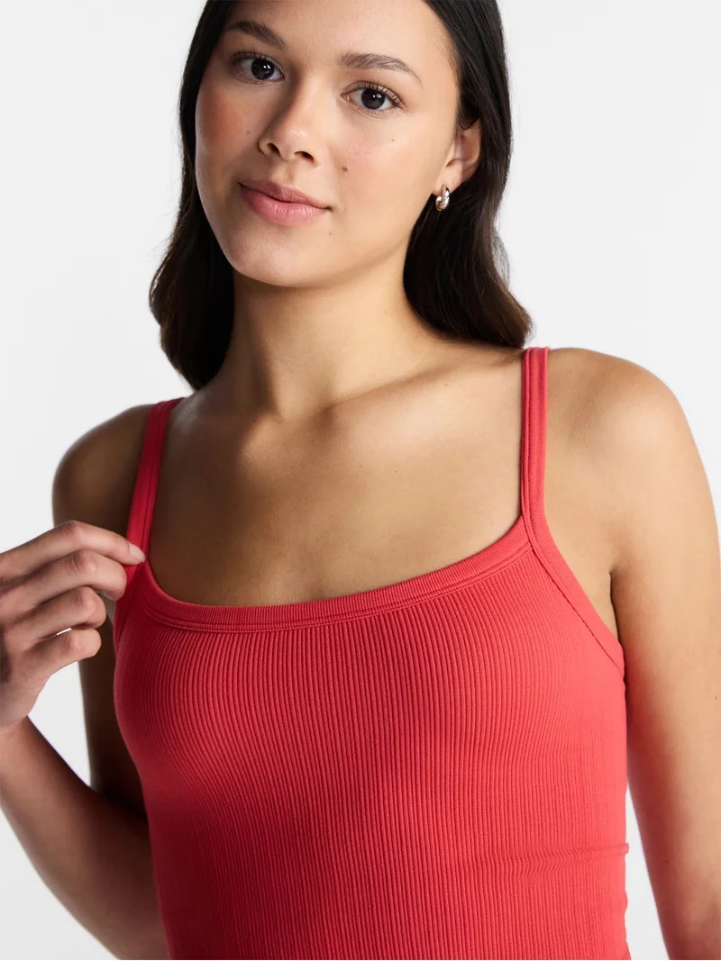No Boundaries Seamless Tank Top, Women's XXS-XXL | Walmart (US)