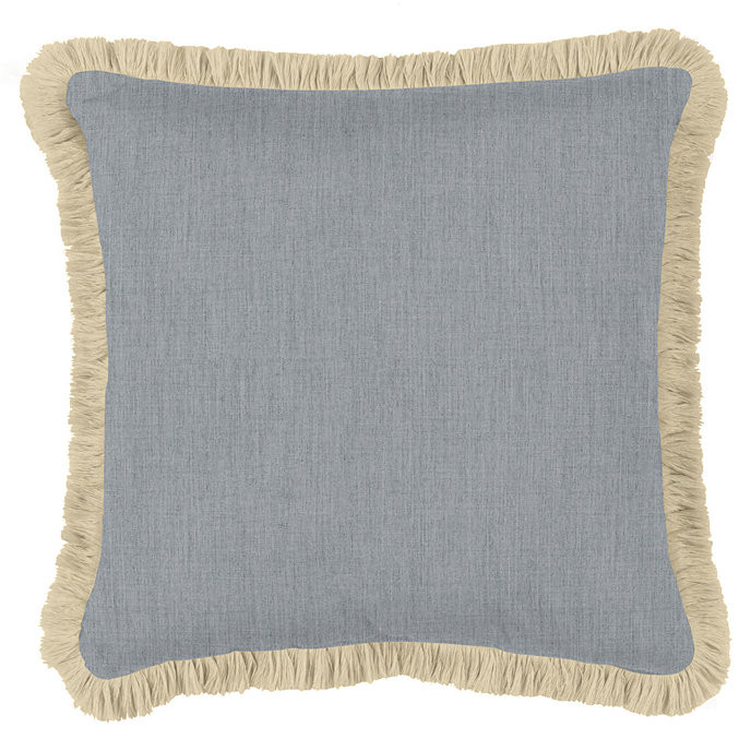 Outdoor Fringed 16' Pillow - Select Colors | Ballard Designs | Ballard Designs, Inc.