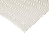 Graham & Brown Paintable Prepasted Beadboard Stripes Texture Wallpaper, White | Amazon (US)
