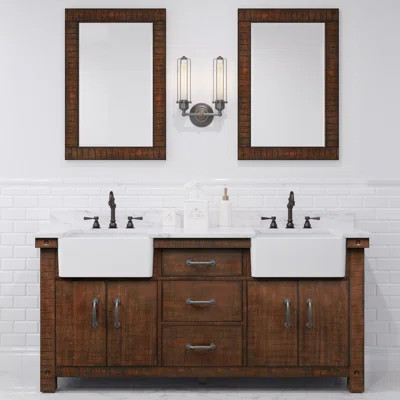 Aiana 72" Double Bathroom Vanity Set | Wayfair North America