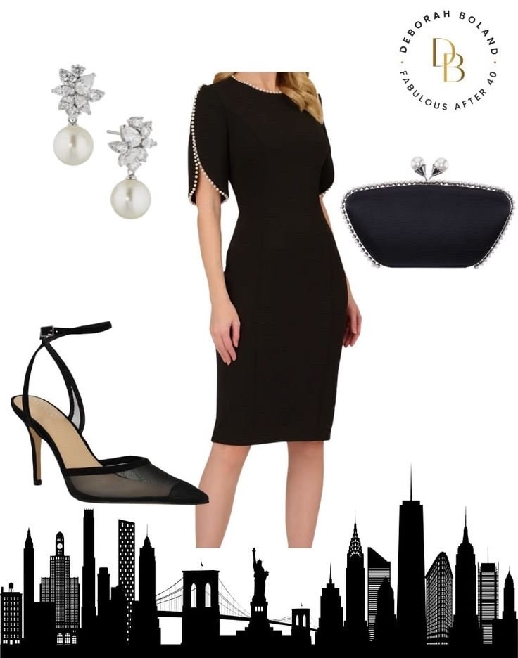 There’s a reason I always come back to a little black dress for weddings and special occasions. It’s elegant, timeless, and somehow makes you feel instantly pulled together the moment you put it on. This one feels especially chic with the dressy sleeves and classic black heels — simple, sophisticated, and never overdone.

#LTKOver40 #LTKSeasonal #LTKootd