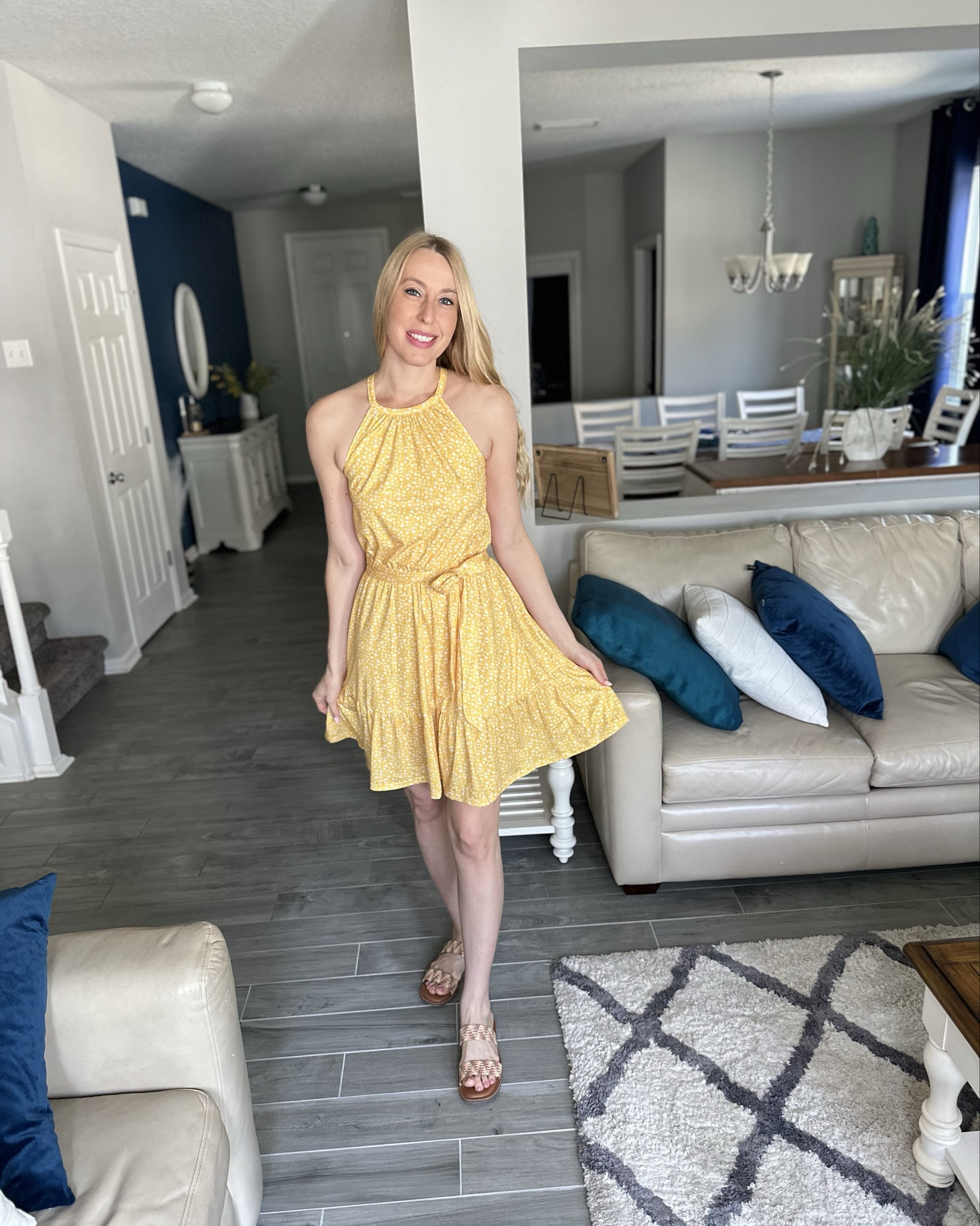 Yellow floral sun dress
🤍 i love the fit and the cute style of this dress
🤍 this comes in other colors and has an unattached tie for the waist
🤍 fits true to size, wearing size small and I am 5’10”


#LTKFindsUnder50 #LTKStyleTip #LTKFindsUnder100