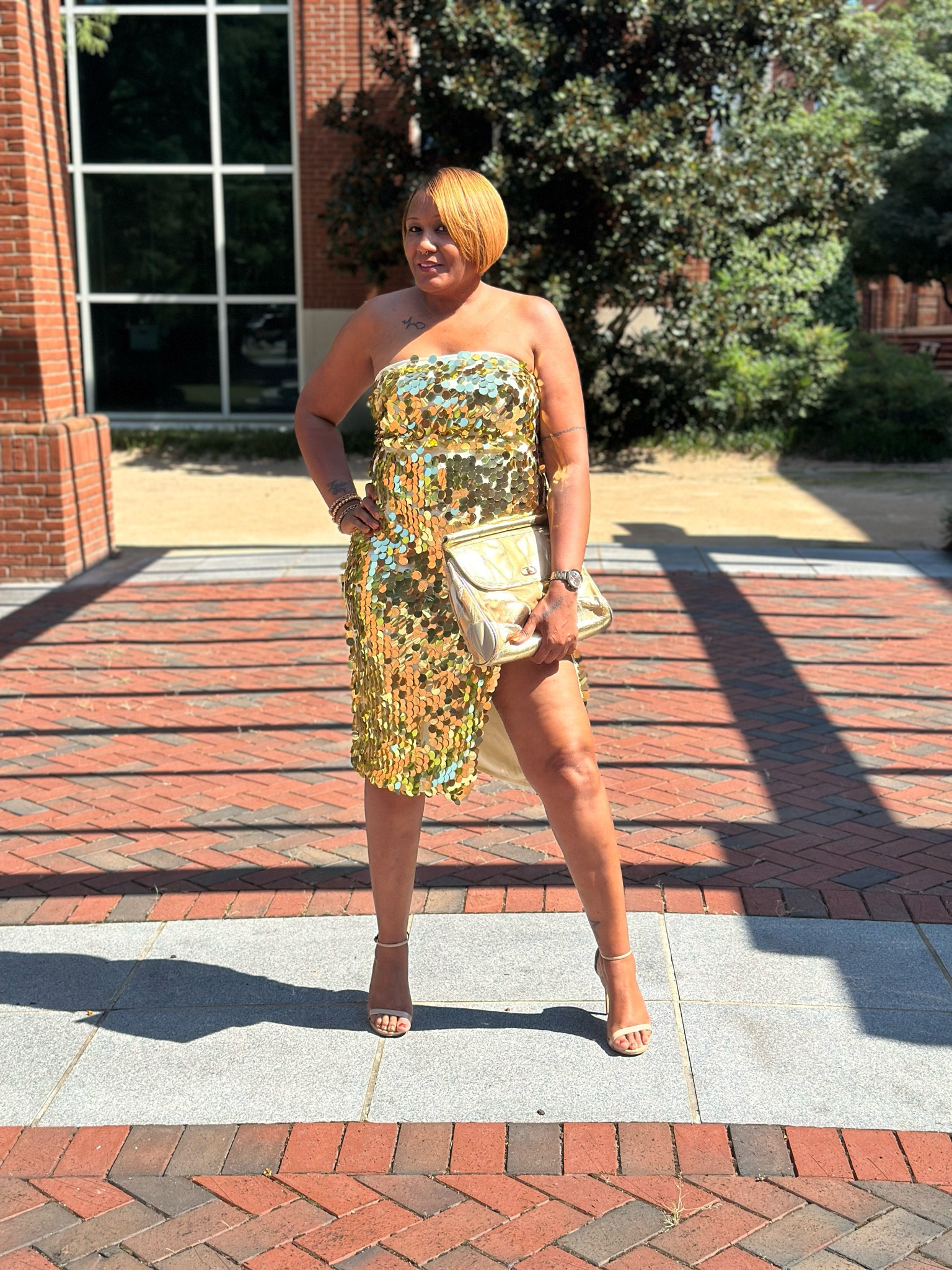 Gold Sequins Dress

#LTKOver40 #LTKSeasonal #LTKFindsUnder50