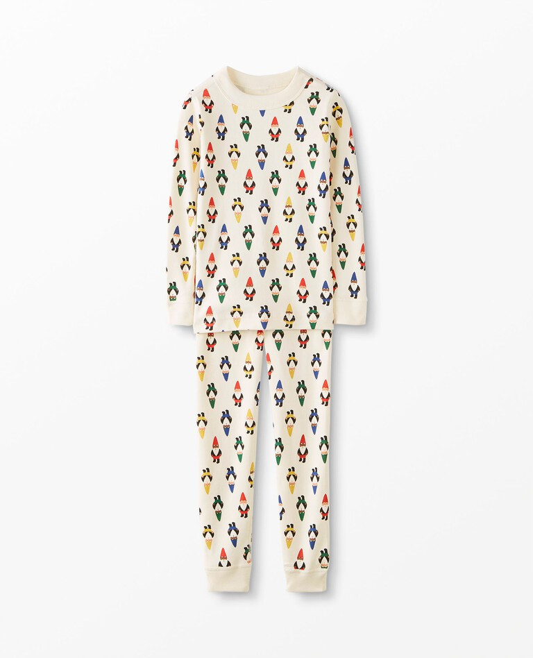 Holiday Print Long John Pajama Set | Hanna Andersson