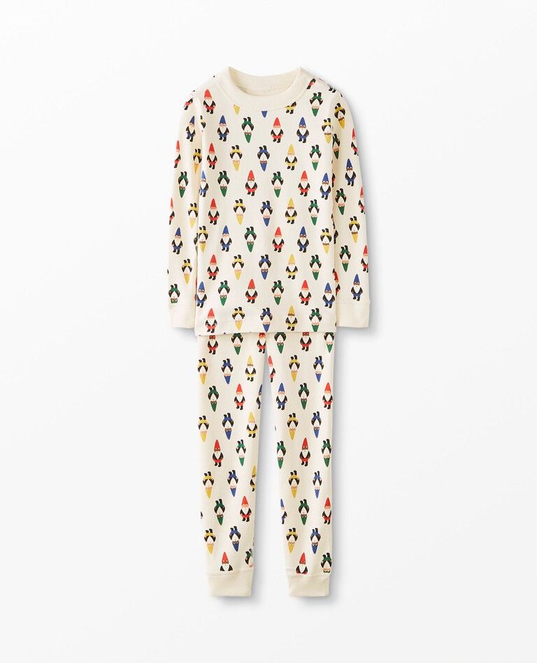 Holiday Print Long John Pajama Set | Hanna Andersson