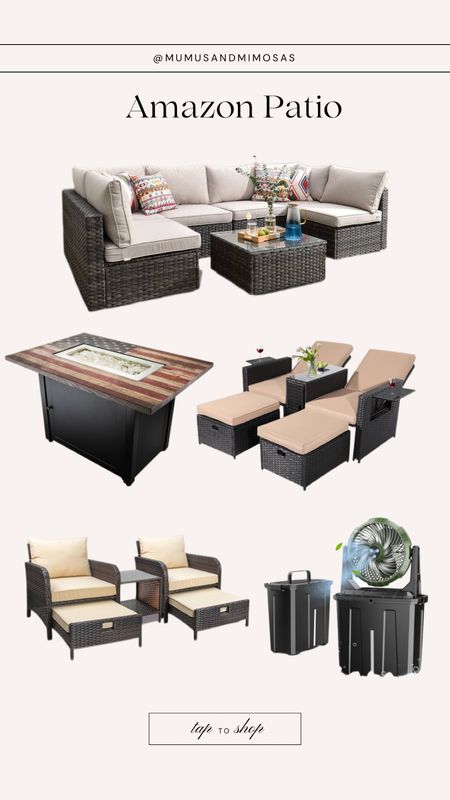 Amazon patio furniture
Pool furniture and chairs

#LTKhome #LTKswim #LTKSeasonal