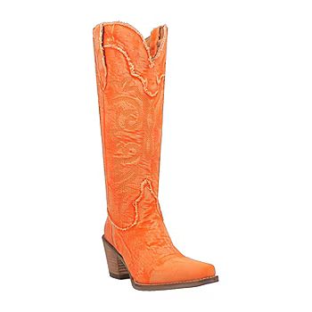 Dingo Womens Texas Tornado Stacked Heel Cowboy Boots | JCPenney