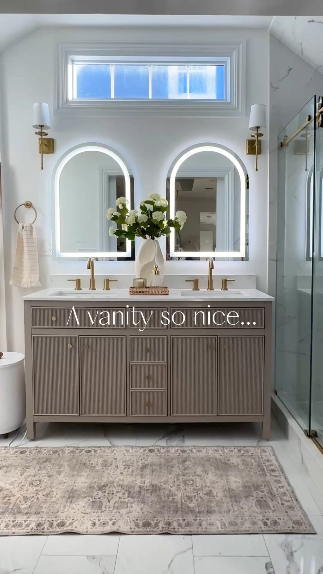 I loved this vanity so much that when it came time to renovate our guest bathroom, I had to grab it again. 😮‍💨

It comes fully assembled and is available in three sizes and two colors, making it easy to create the bathroom of your dreams without overspending.

We used the 60” in our primary bath (under $1000) and the 36” in our guest bath (under $500), and both feel incredibly high-end.

If you’re looking for that designer look without the custom price tag, this one’s a hidden gem.

Scroll to shop and save it for your next project! 

Bathroom #ModernBathroom #AffordableHomeDecor #BathroomRefresh #VanityUnder1000 #HomeFinds #BathroomDesign #ModernOrganicHome


#LTKHome #LTKStyleTip