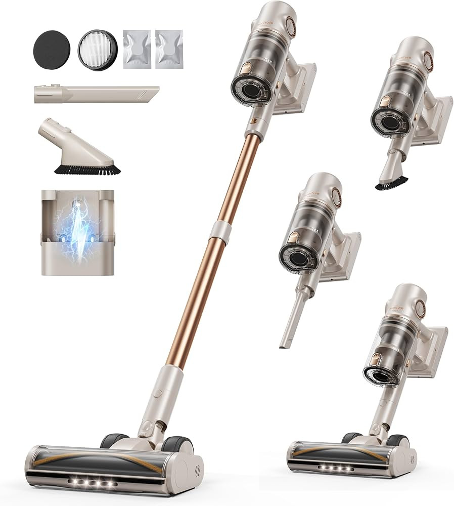 Cordless Vacuum Cleaner,80Mins/50kpa Vacuum Cleaners for Home,Stick Vacuums with Self-Standing,To... | Amazon (US)