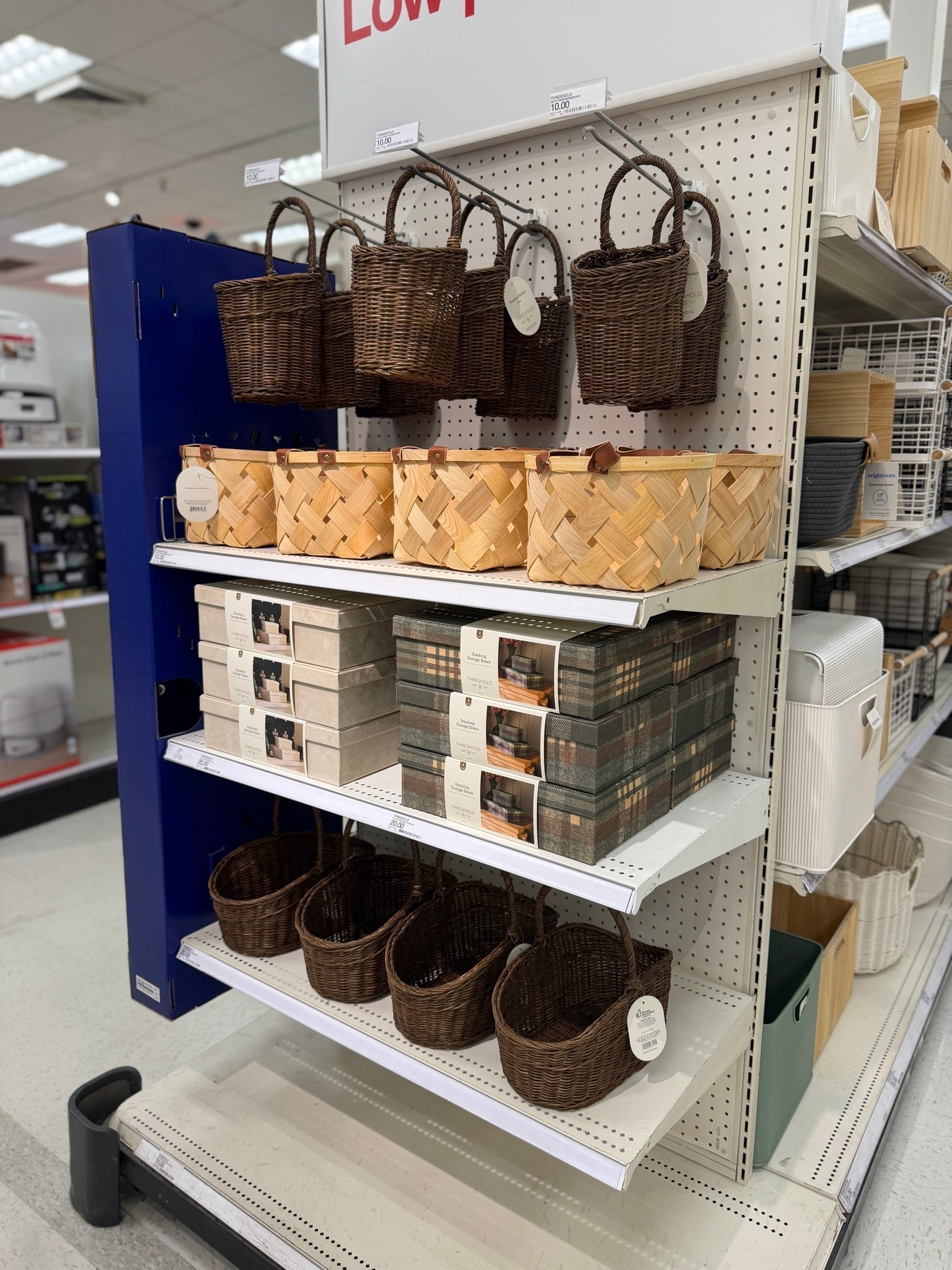 I love these little baskets and storage boxes from Target!

#LTKHome