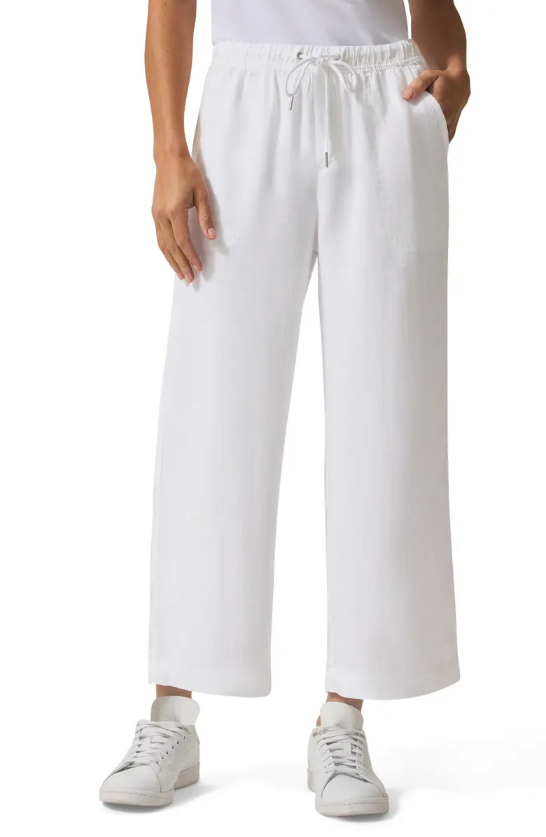 Angie Crop Wide Leg Pants | Nordstrom