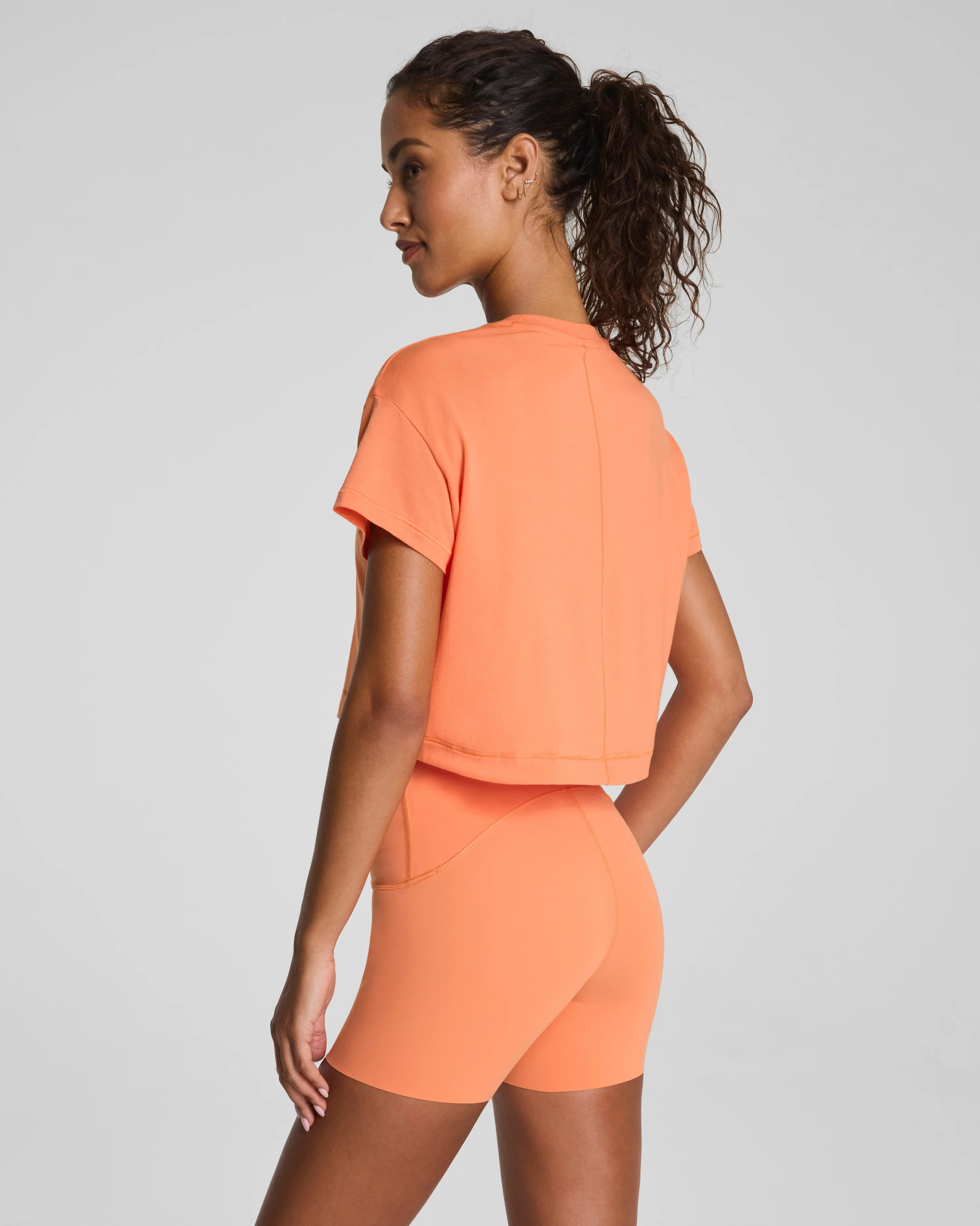 SPANX\u00ae BoostUp Cropped Tee | Breathable Active Crop Top | Spanx