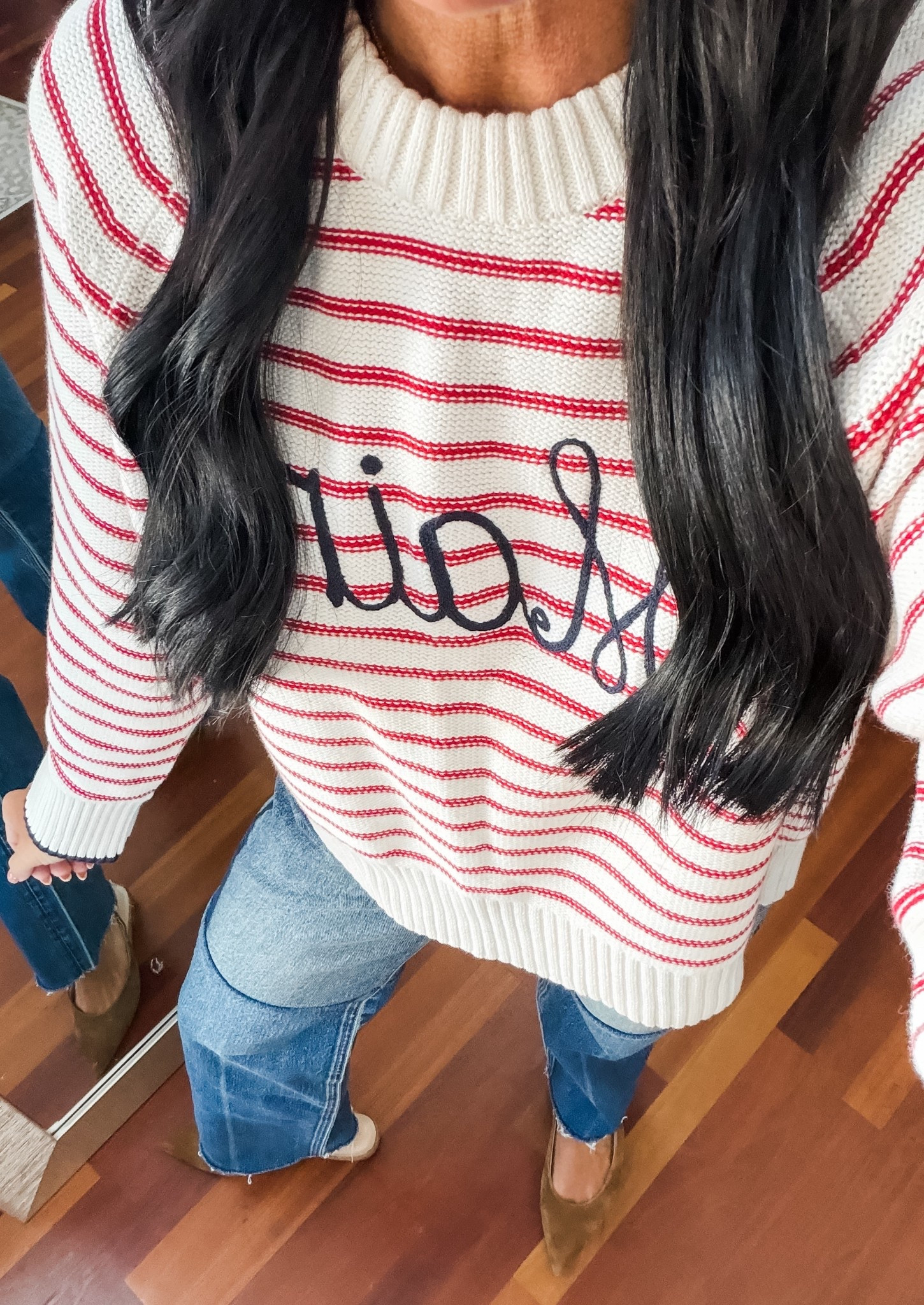Such cute details on this nautical sweater 
Size small 

#LTKSaleAlert #LTKootd #LTKSeasonal