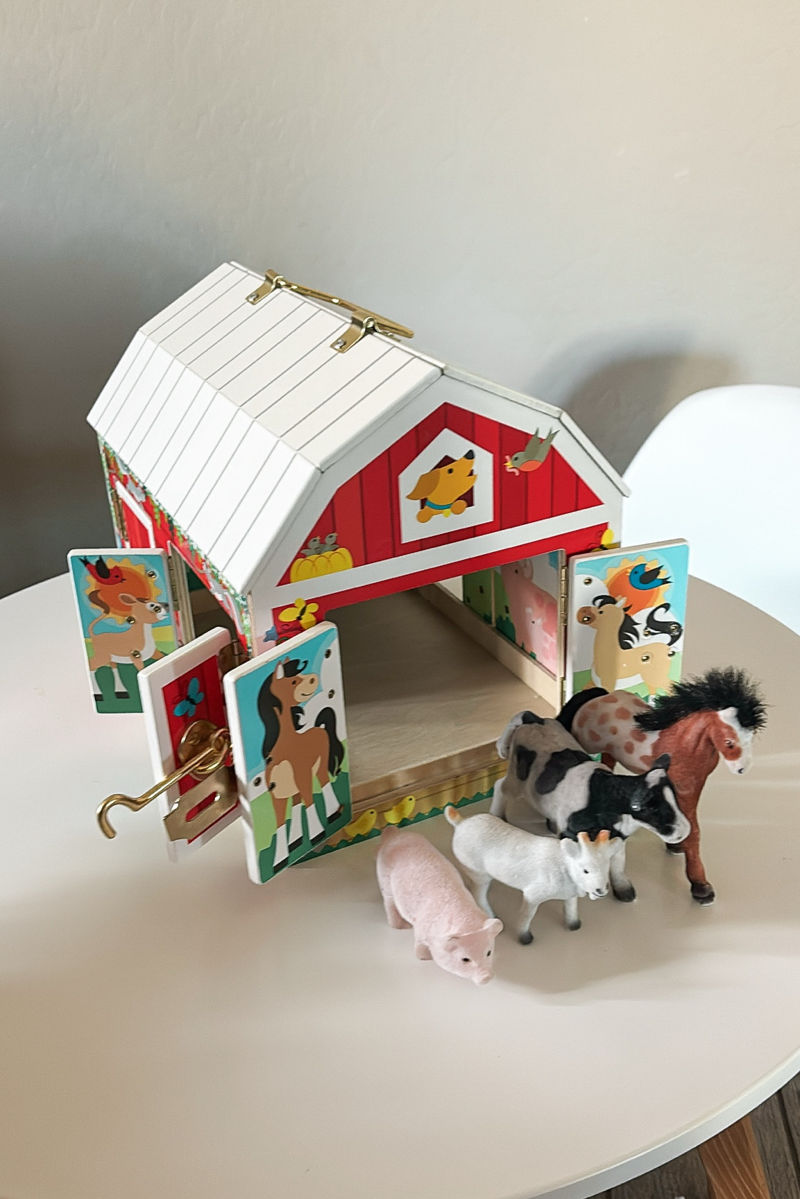 My son loves his farm animals. He loves knocking on the door and then unlatching them. The animals are very cute and a great size for the under 3 set. 

#giftsforkids #giftsfortoddlers #targetfinds #targettoys #toddlertoys #toys #targetmelissaanddoug #melissaanddoug #toddlergiftideas #birthdaygifts #giftsfortoddlers #toysunder50 #barnhousetoys #farmanimals 

#LTKFamily #LTKFindsUnder50 #LTKKids