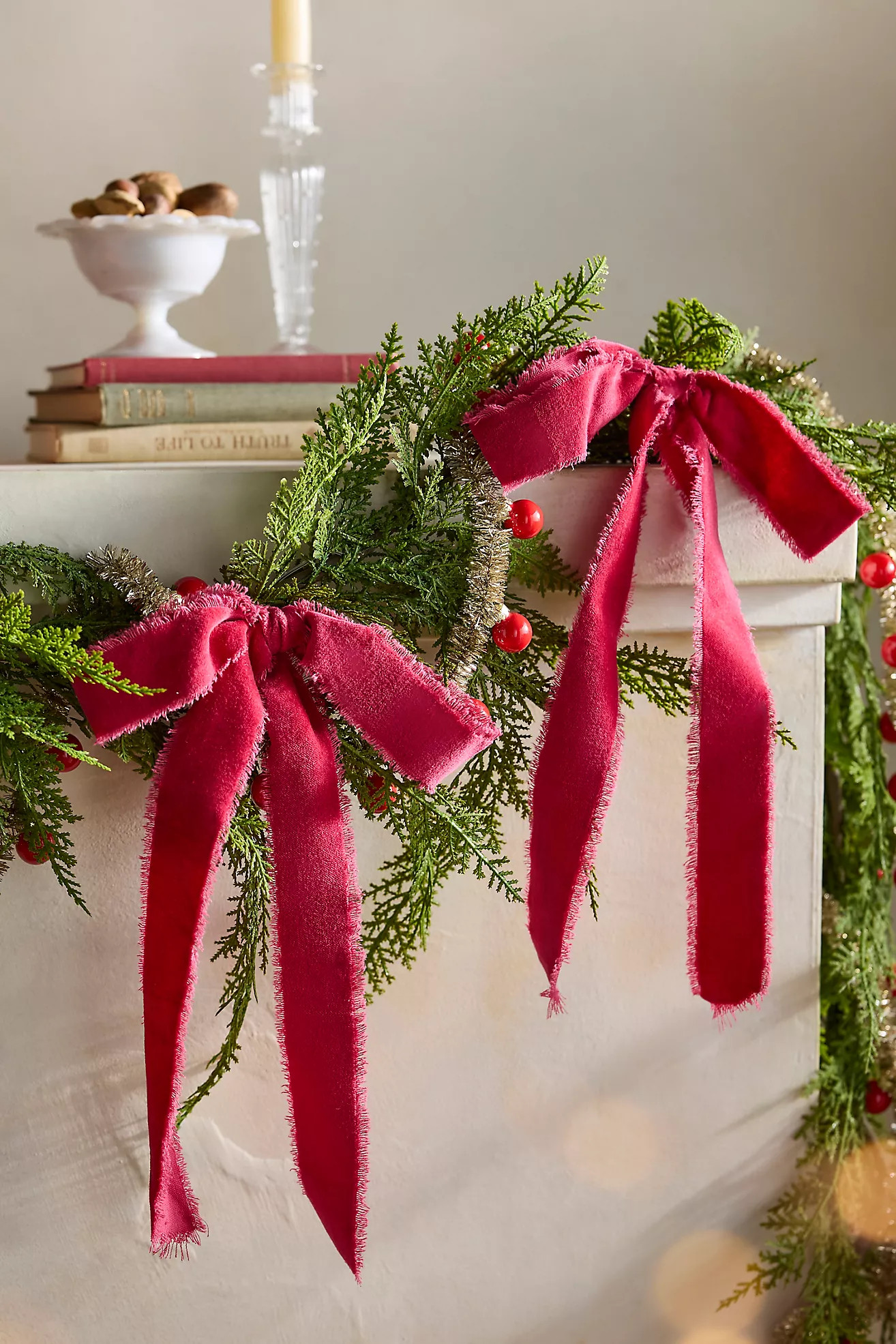 Velvet Ribbon Bow | Anthropologie (US)