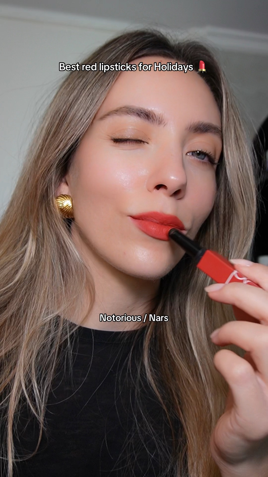 A selection of my top matte red lipsticks perfect for Holidays 2024 and beyond.

Featuring:

✨@VIOLETTE FR Bêtise bisou balm

✨@nars Powermatte lipstick in Notorious. The perfect red-orange that’s not “in your face”.

✨@nars Powermatte lipstick in Highway to Hell. The ultimate vampire chic dark red berry.

✨@patmcgrathreal MatteTrance lipstick in Vendetta. Sexiest dark red lip of all time. Looks amazing on the lips.

✨@sephora Cream Lip Stain in 17 Dark Red. Most long wearing yet comfortable liquid lipstick. Muted darker red at its best.

#LTKSeasonal #LTKHoliday #LTKBeauty