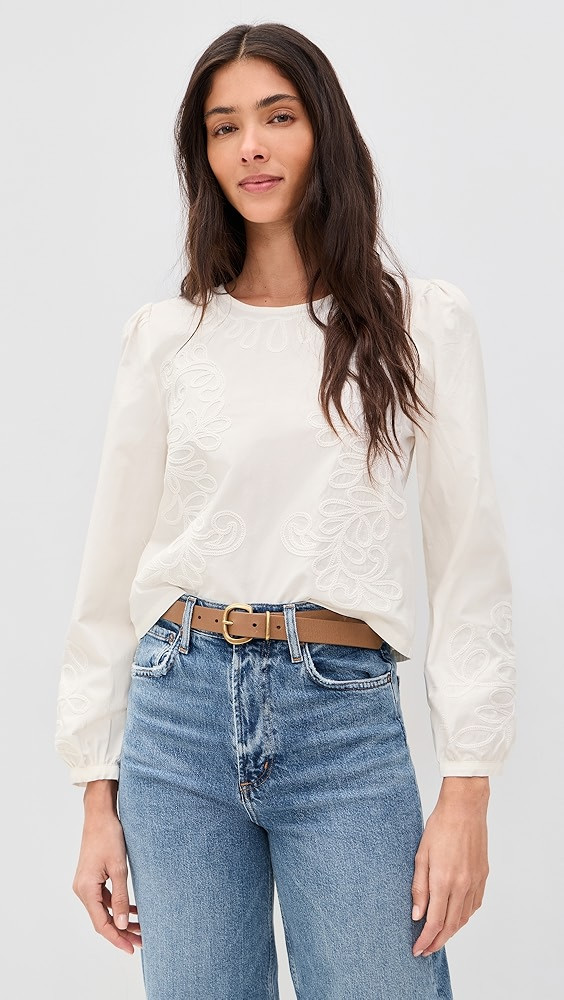 Tatiana Poplin Top | Shopbop