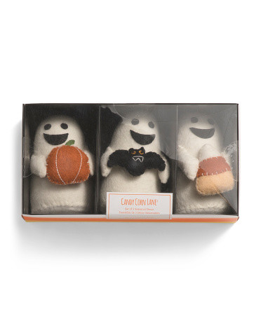 3pk Plush Ghosts | TJ Maxx