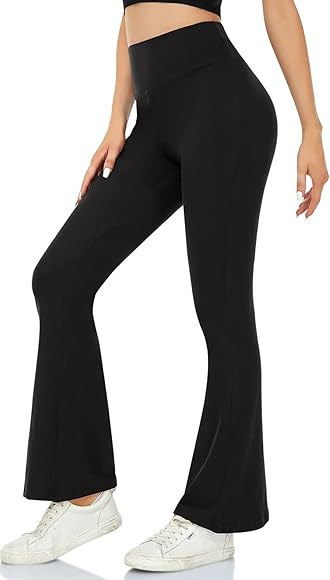GROTEEN Women's Flare Leggings-Bootcut Yoga Pants for Women High Waisted Workout Bootleg Work Pan... | Amazon (CA)
