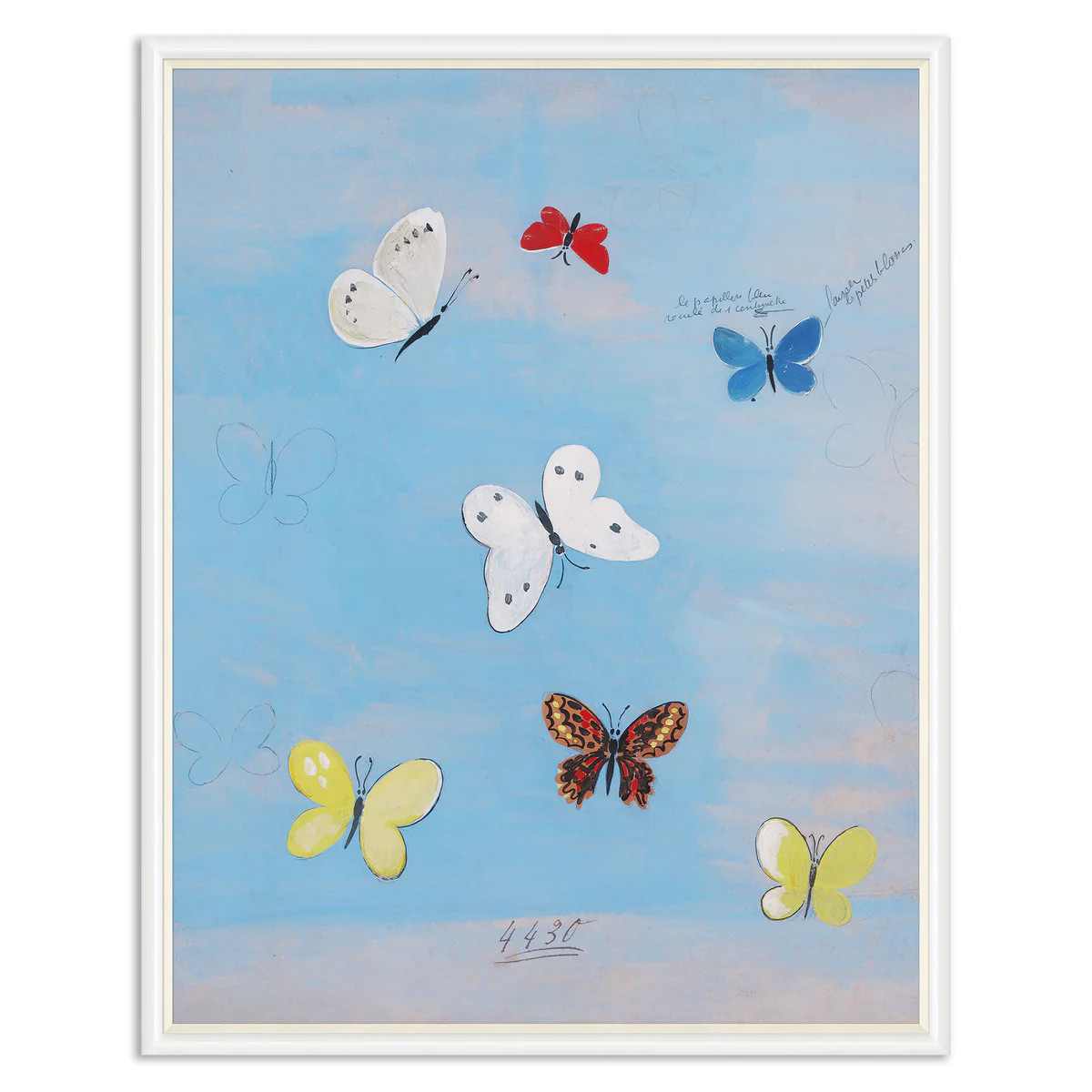 ‘Flying Butterflies’ by Paule Marrot | Printed Wall Decor | Scout Design Studio