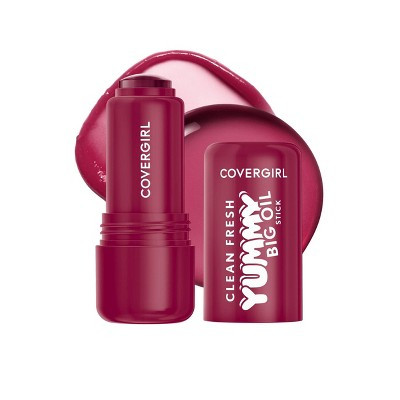 COVERGIRL Clean Fresh Yummy Big Lip Oil Stick - 130 Berry Big Deal - 0.28oz | Target