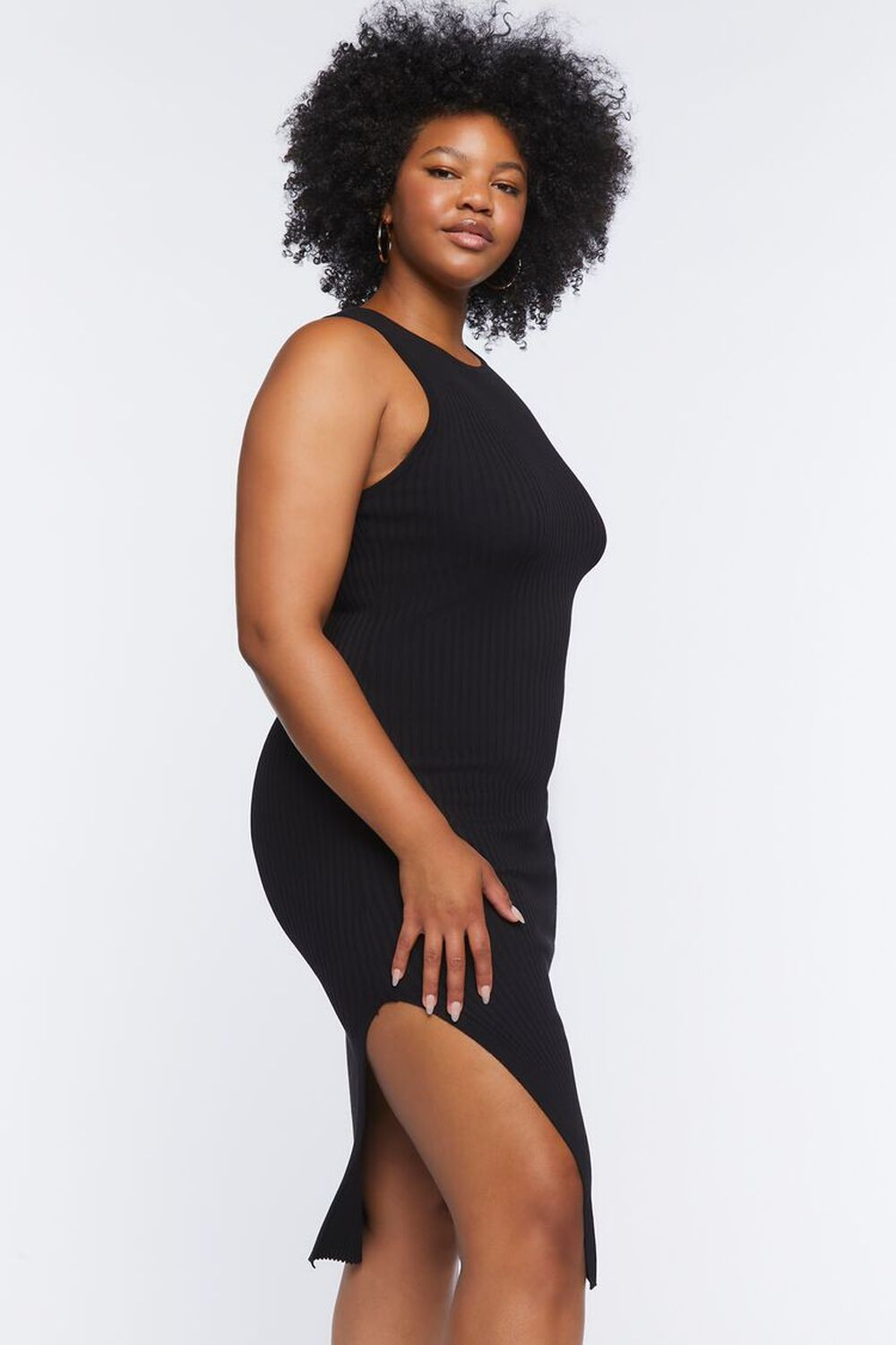 Plus Size Sweater-Knit Midi Dress | Forever 21 | Forever 21 (US)