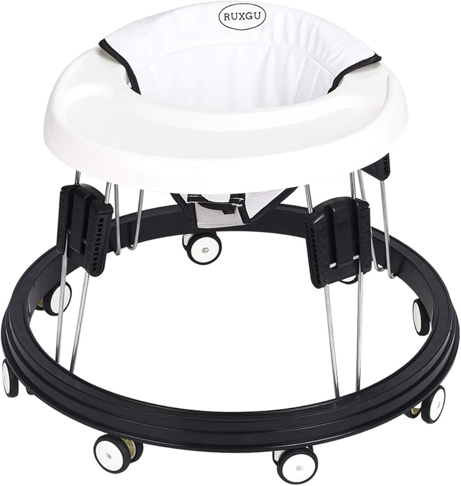 The Foldable Baby Walker, Suitable for 66-80cm Height Wheeled Baby boy and Girl Walker, Mute Anti... | Amazon (US)