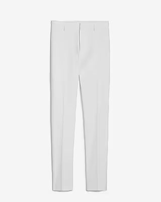 Big & Tall Extra Slim White Solid Cotton-Blend Suit Pants White Men's W40 L34 | Express