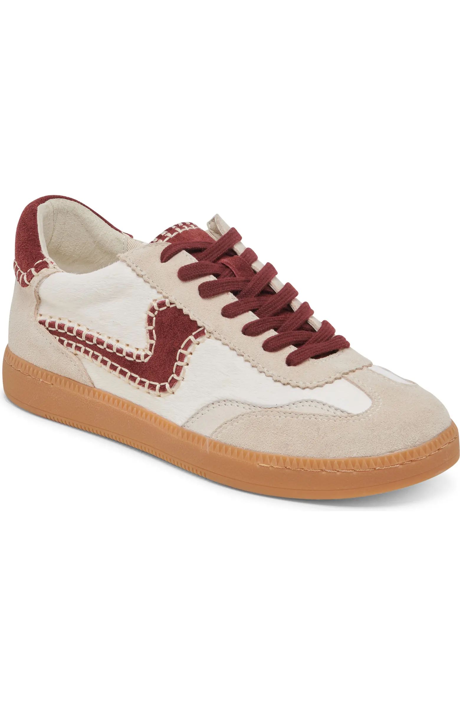 Notice Stitch Genuine Calf Hair Sneaker (Women) | Nordstrom