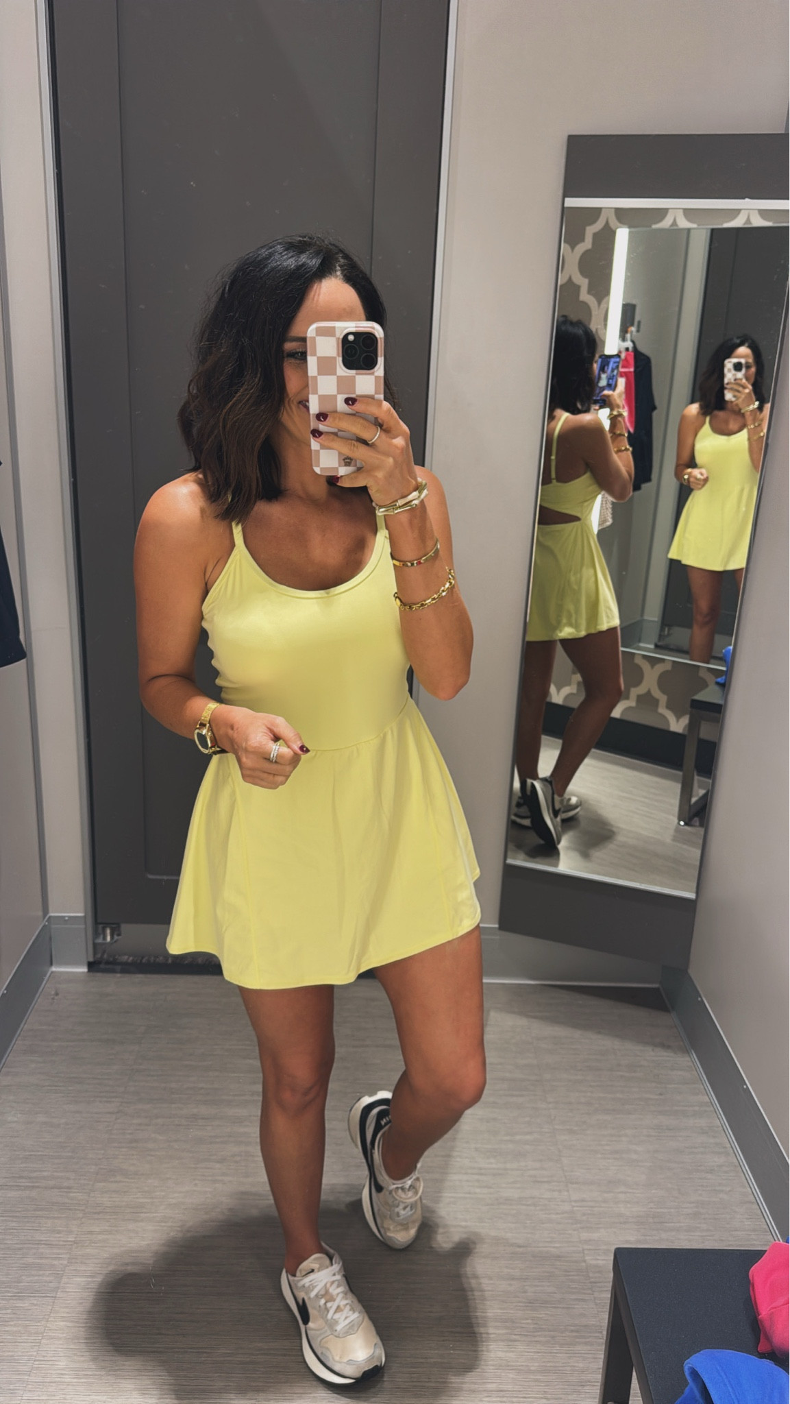 This butter yellow is so cute!! I’m obsessed with everything about this athletic dress. Perfect for working out, running errands, or pickleball & golf! So comfy & the cutout in the back is darling little detail. 

Cute athletic dresses butter yellow cute dresses mom approved workout wear mom life yellow dress Target finds cute clothes women’s fashion athletic dress yellow Vintage Pickin 

#LTKmomlife #LTKootd #LTKActive