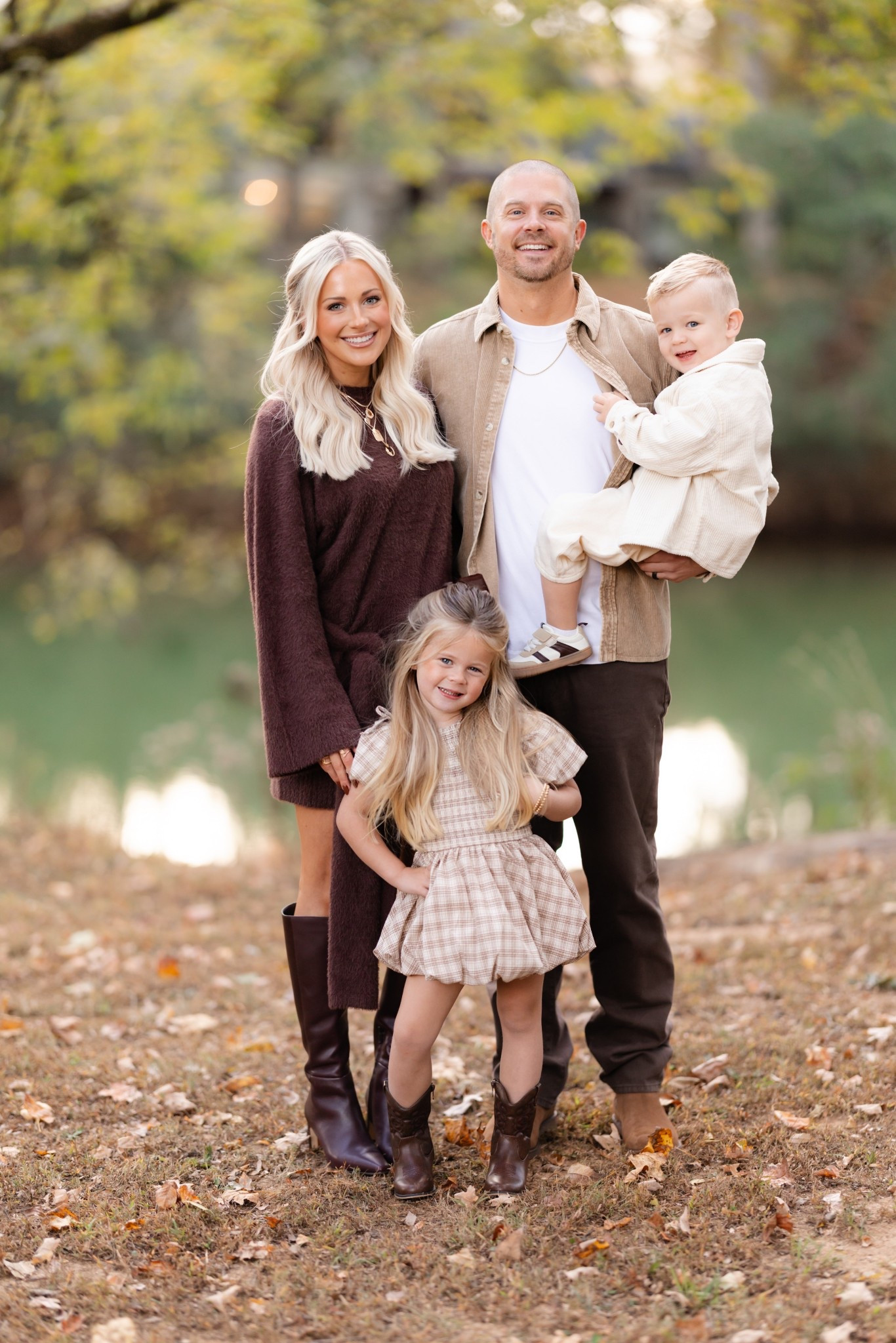 Family Photo Outfits // Chocolate Brown Outfits // Family Matching 
Wearing a small in the dress (could’ve sized down!) 

#LTKmomlife #LTKKids #LTKHoliday