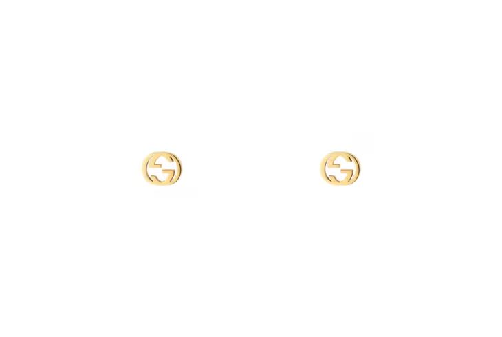 Gucci Interlocking G gold earrings | Gucci (US)