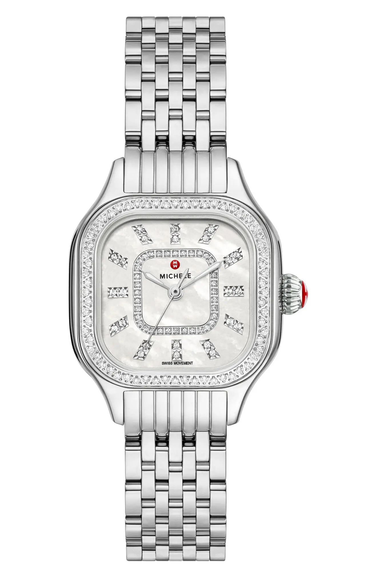 MICHELE Meggie Diamond Dial Bracelet Watch, 29mm (Women) | Nordstrom | Nordstrom
