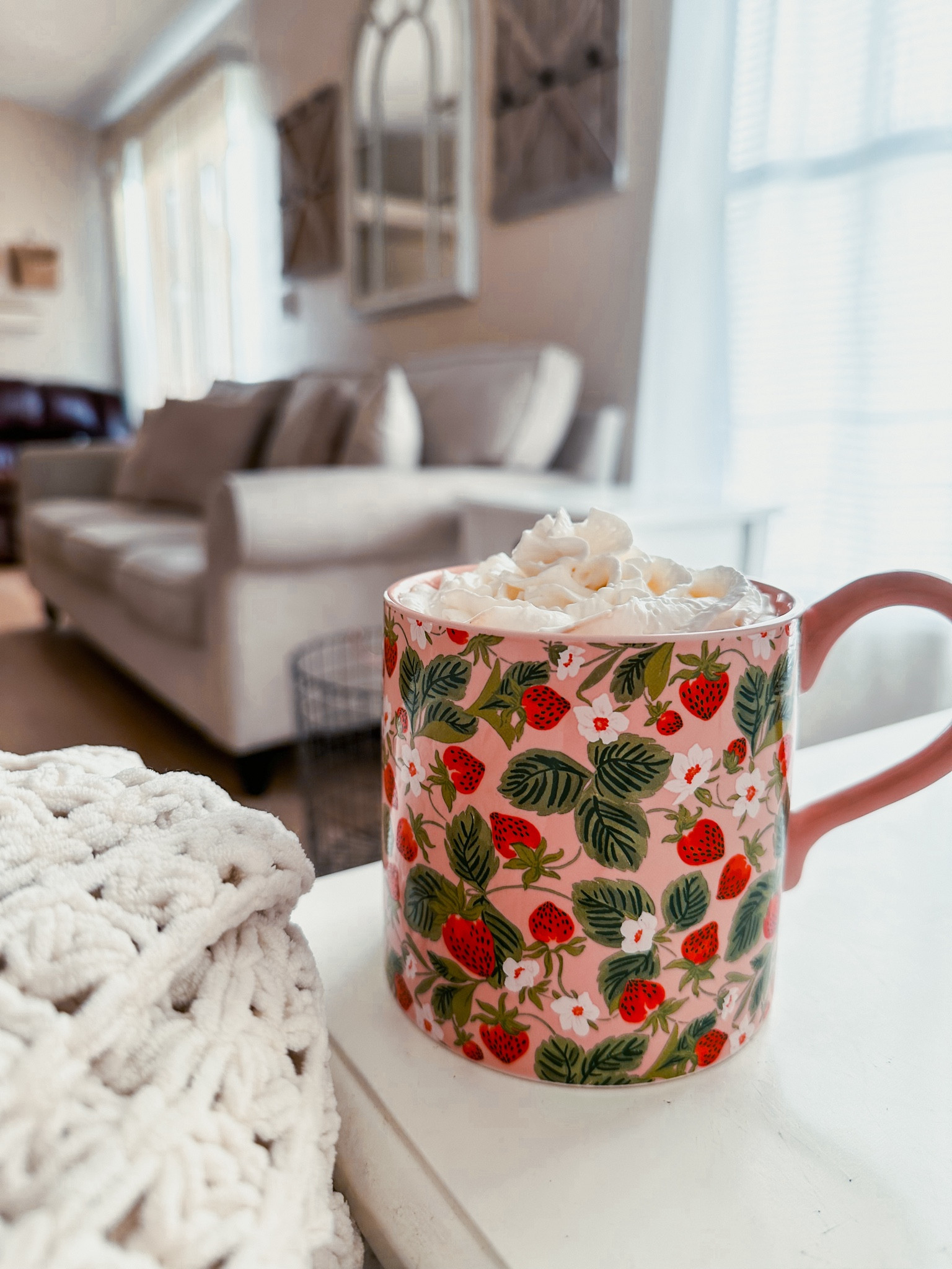 Strawberry Summer 🍓
Adorable coffee mug - on sale & bigger than expected!!

#LTKSaleAlert #LTKSeasonal #LTKHome