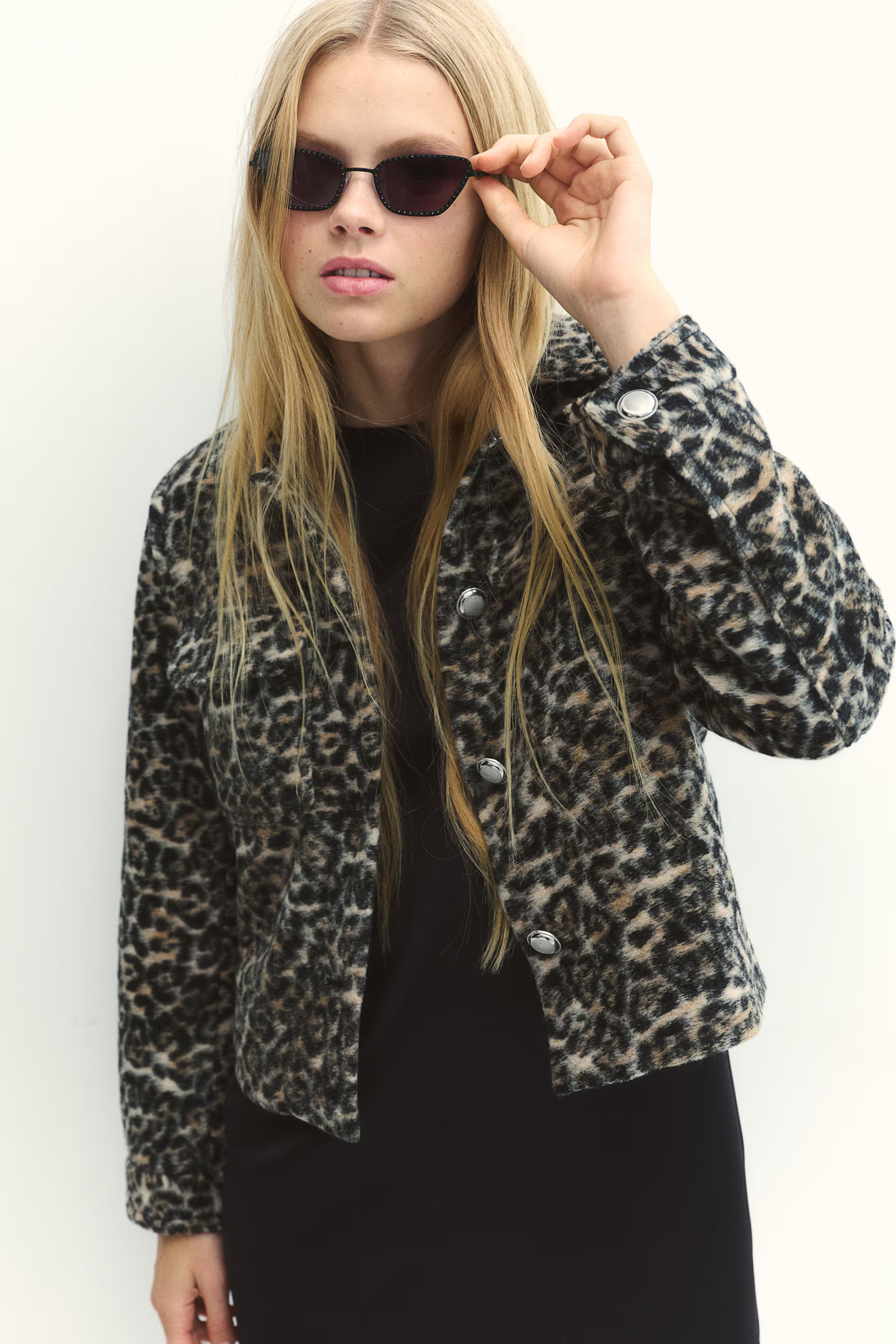 Jacke mit angerautem Finish | H&M (DE, AT, CH, NL, FI)
