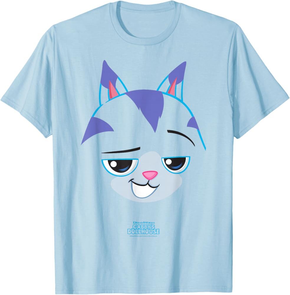 DreamWorks Gabby's Dollhouse CatRat Big Face Halloween T-Shirt | Amazon (US)