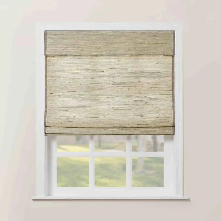 Nori Natural Woven Wood Shade Corded/Cordless | Drapeful