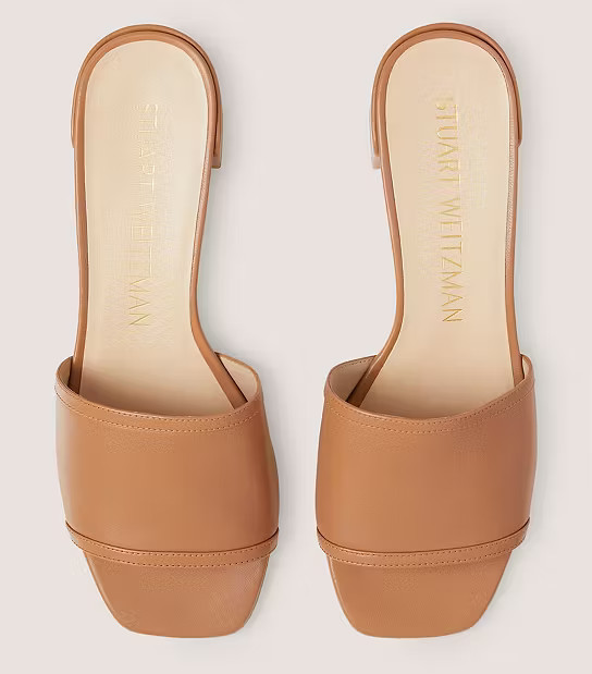 Cayman 35 Block Slide | Stuart Weitzman Outlet
