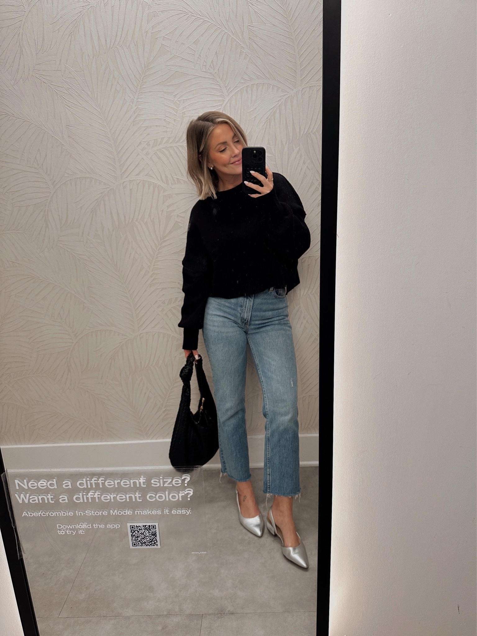 Free People cropped sweater 30% off (I have the Small) / Anthropologie woven bag 30% off (I have two colors!) 

#LTKGiftGuide #LTKCyberWeek #LTKSaleAlert