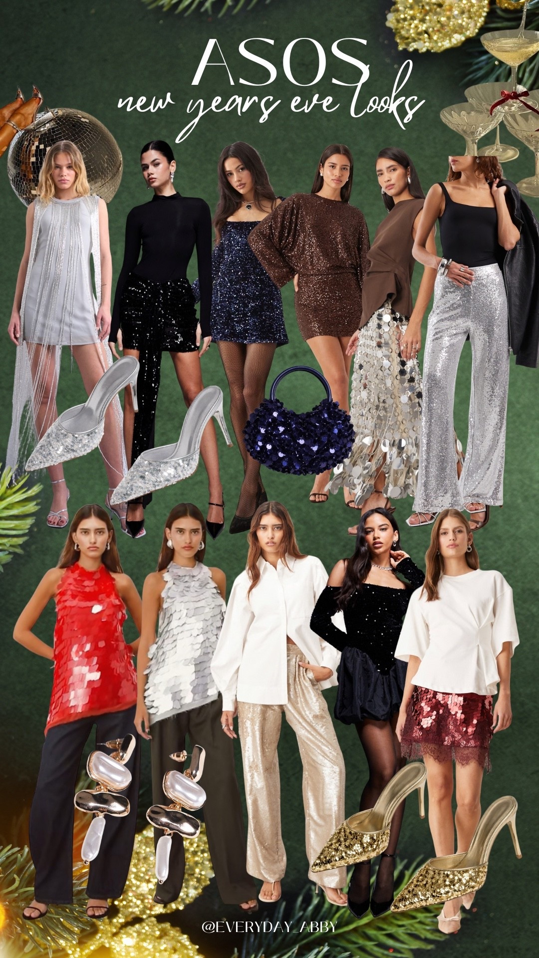 NYE looks from ASOS 🤍🪩

#LTKootd #LTKSeasonal #LTKHoliday