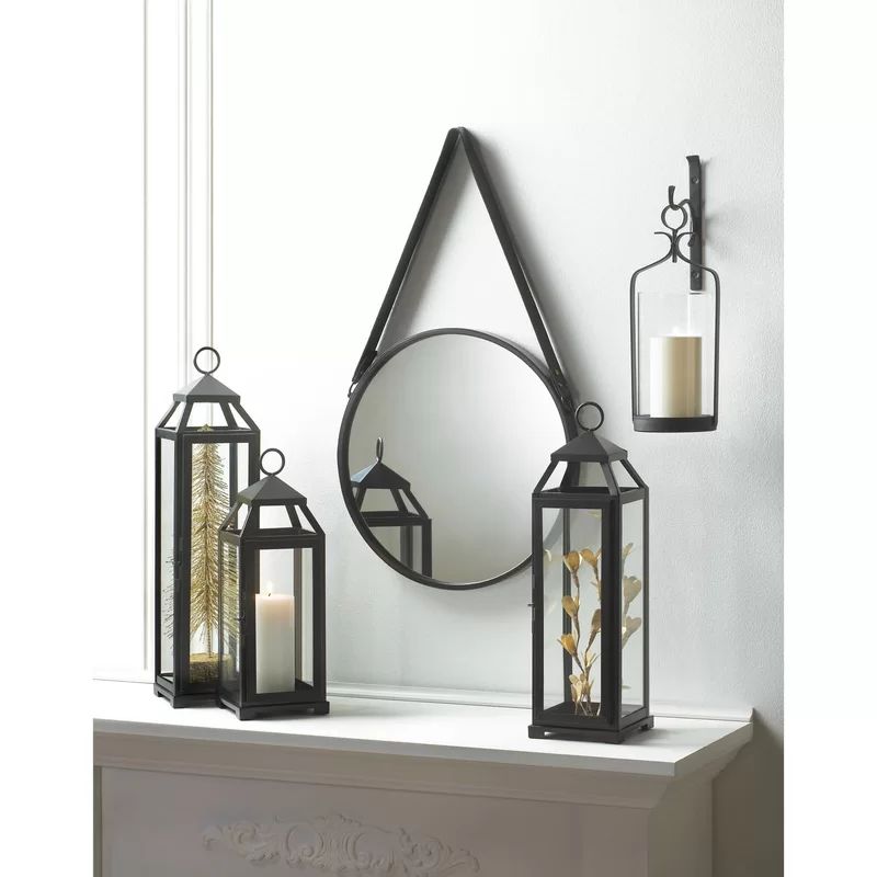 Glass and Metal Lantern | Wayfair North America