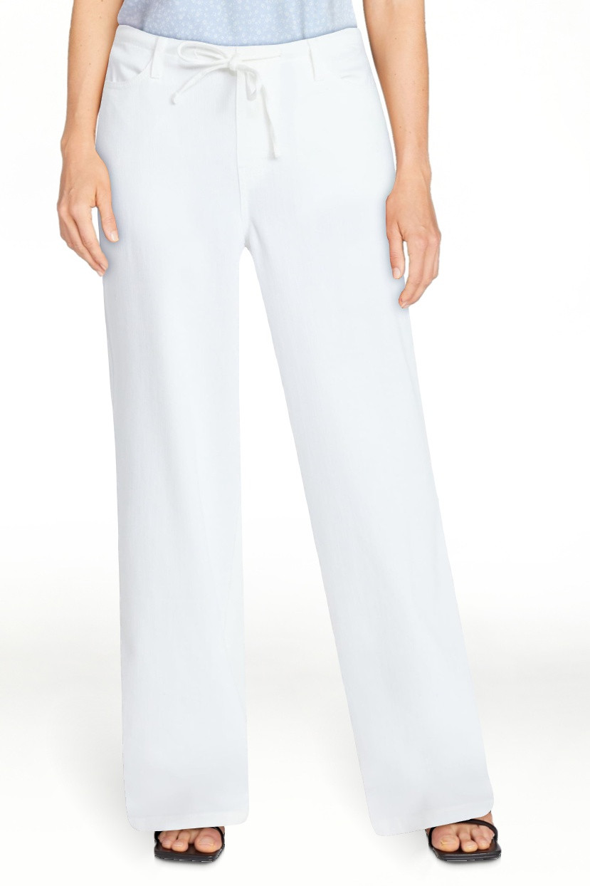 No Boundaries Mini Waist Wide Leg Pants, 31" Inseam, Women's XXS-XXL | Walmart (US)