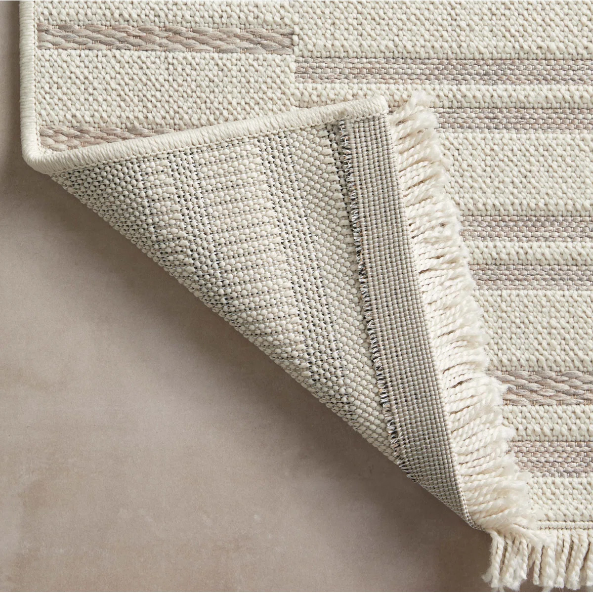 Malibu Brown/Beige Indoor / Outdoor Area Rug | Wayfair North America