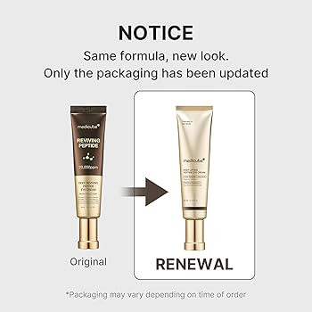 medicube Eye Serum with Deep Reviving Peptide | Eye Treatment Serum with Multi Peptides, Niacinam... | Amazon (US)