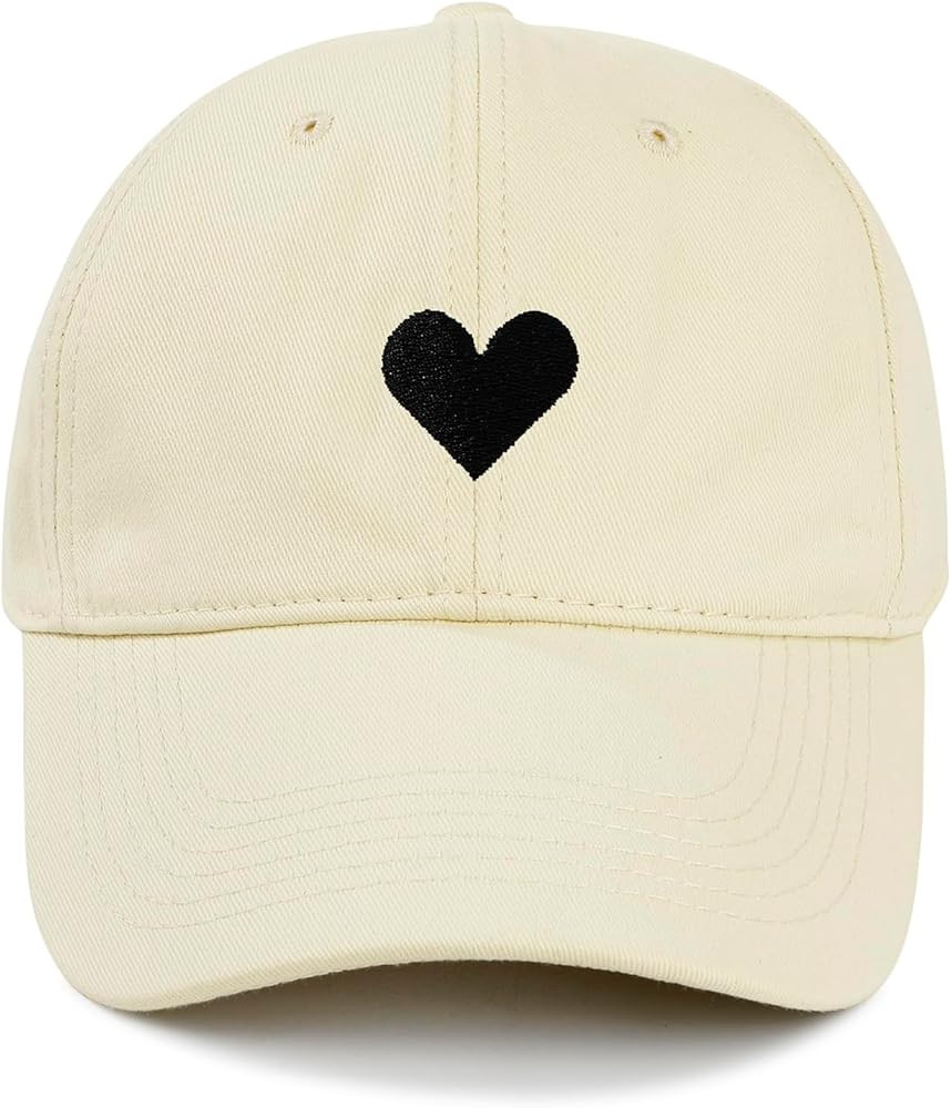 American Trends Womens Baseball Caps Cute Heart Dad Hat, Adjustable Cotton Unisex Cap for Workout... | Amazon (US)