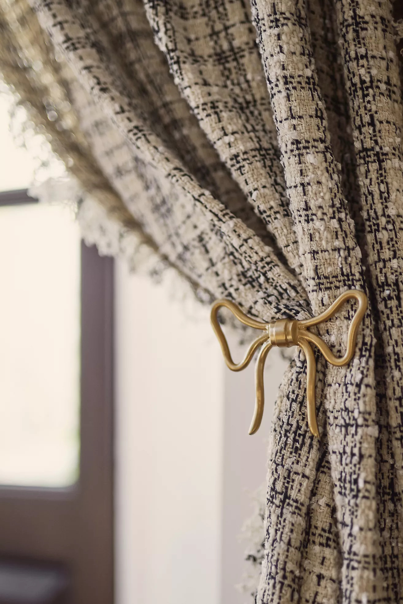 Natalia Bow Tieback | Anthropologie (US)