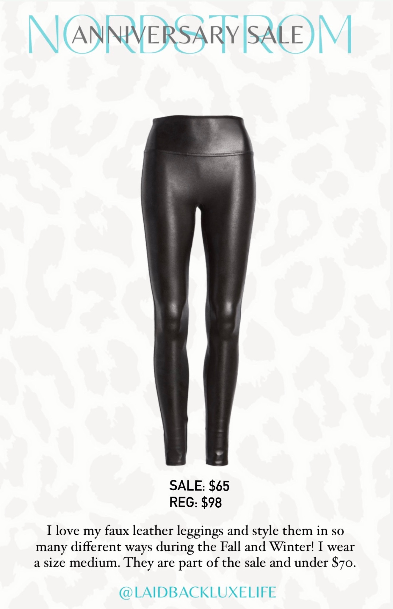 All Influencer tier cardholders can shop today! I wear the size medium faux leather leggings and they are definitely a closet staple for me! NSALE, Nordstrom Anniversary Sale 2023, NSALE 2023, 2023, NSALE picks, best of NSALE #LaidbackLuxeLife

Follow me for more fashion finds, beauty faves, lifestyle, home decor, sales and more! So glad you’re here!! XO, Karma

#LTKstyletip #LTKxNSale #LTKunder100