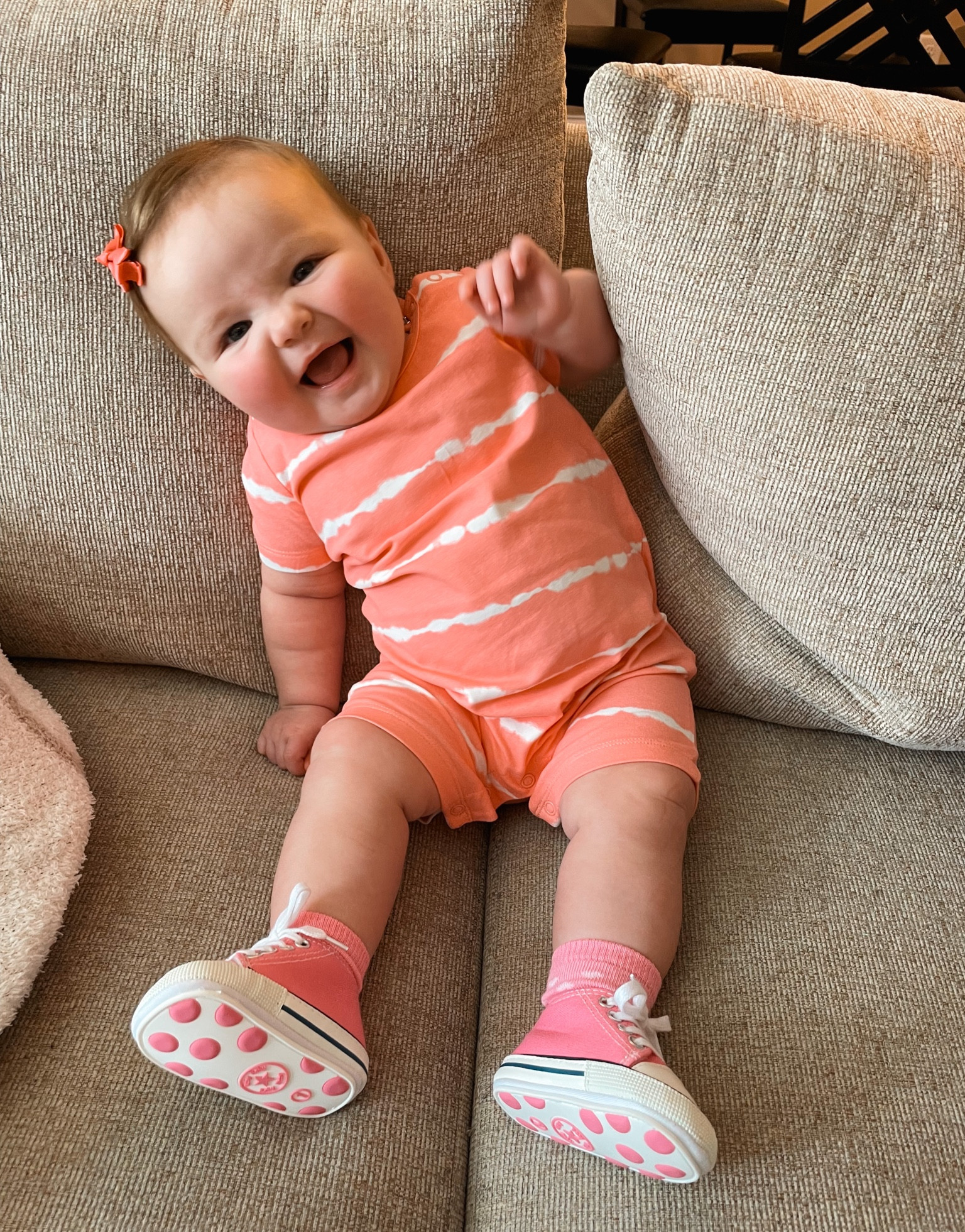 My baby girls Saturday fit 😍😍 Romper is on sale for $5!!

#LTKkids #LTKbaby #LTKunder50