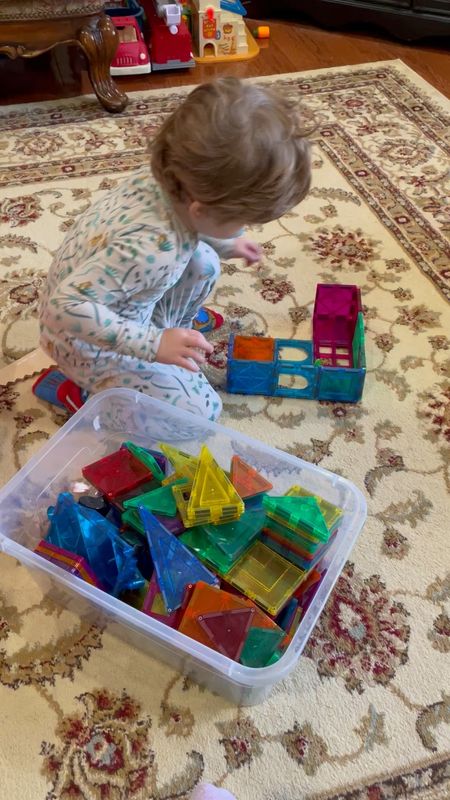 Our most played with toy! Even the adults love these magna tiles

#amazon #toys #toddler

#LTKunder50 #LTKkids #LTKfamily